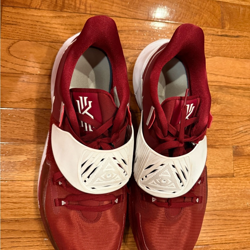 Nike Red and White Sneakers